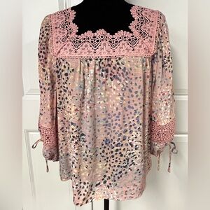 Zac & Rachel Boho Lace Blouse